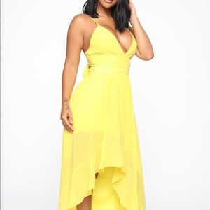 Yellow dress